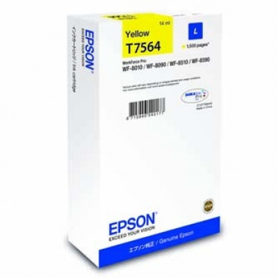 Epson T7564 T756440 sárga (yellow) eredeti tintapatron