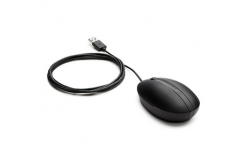 HP 9VA80AA 320M Wired Mouse egér wired, fekete, 1200DPI