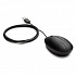 HP 9VA80AA 320M Wired Mouse egér wired, fekete, 1200DPI