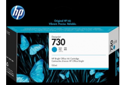 HP 730 P2V62A cián (cyan) eredeti tintapatron
