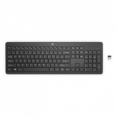 HP 230 CZ/SK billentyűzet vezeték nélküli CZ/SK, fekete