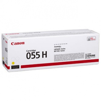 Canon CRG-055H 3017C002 sárga (yellow) eredeti toner