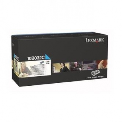 Lexmark 10B032C cián (cyan) eredeti toner