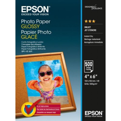 Epson C13S042549 C13S042549 Photo Paper fehér fényes fotópapírok 10x15cm 200 g/m2 500 ks