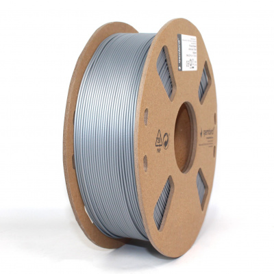 Gembird 3DP-PLA+1.75-02-S, 3D filament, PLA Plus, 1,75mm, 1000g, Ezüst (Silver)