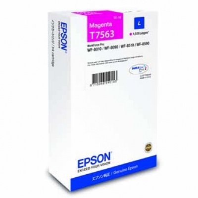 Epson T7563 T756340 bíborvörös (magenta) eredeti tintapatron