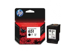 HP 651 C2P10AE fekete (black) eredeti tintapatron