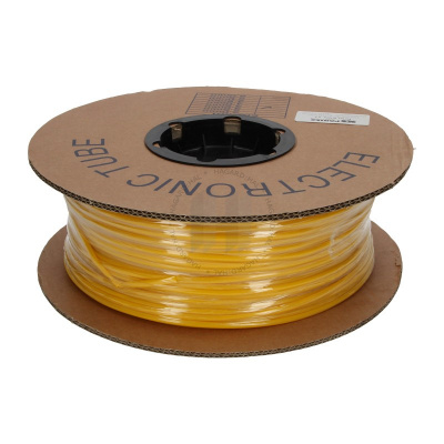 PVC ovális cső, BF-50Z, 5 mm, 100 m, sárga