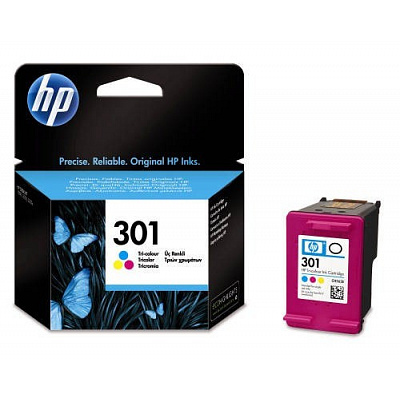 HP 301 CH562EE színes eredeti tintapatron, lejárat után