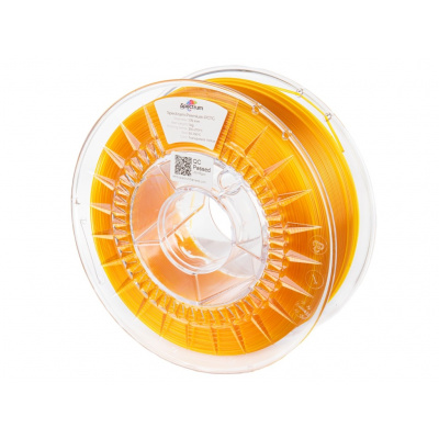 Spectrum 80737 3D filament, Premium PCTG, 1,75mm, 1000g, Átlátszó sárga (Transparent yellow)
