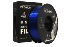 Smart Print FG-S199-E1, 3D filament, PETG, 1,75mm, 1000g, Átlátszó kék (Transparent blue)