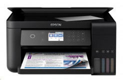 Epson tiskárna ink EcoTank L6160, 3v1, A4, 33ppm, USB, Ethernet, Wi-Fi (Direct), Duplex, LCD, 3 roky záruka po reg.
