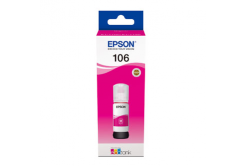 Epson eredeti tintapatron C13T00R340, 106, magenta, 70ml, Epson EcoTank ET-7700, ET-7750 Express Premium ET-7750