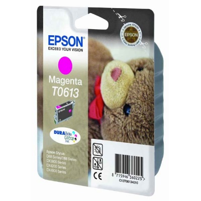 Epson T0613 bíborvörös (magenta) eredeti tintapatron
