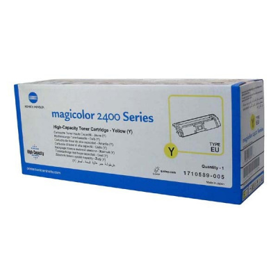 Konica Minolta A00W132 (1710-5890-05) sárga (yellow) eredeti toner