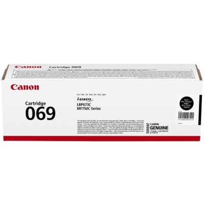 Canon 069BK 5094C002 fekete (black) eredeti toner