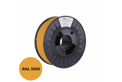 C-Tech 3DF-P-PLA1.75-1003 3D filament, PREMIUM LINE, PLA, sárga jelzés, RAL1003, 1,75mm, 1kg