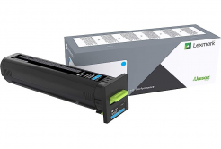 Lexmark 72K0X20 cián (cyan) eredeti toner