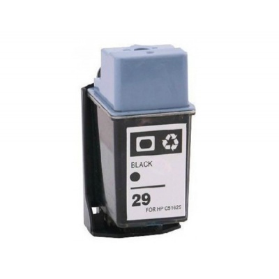 Kompatibilis tintapatron a HP 29 51629AE fekete (black) 