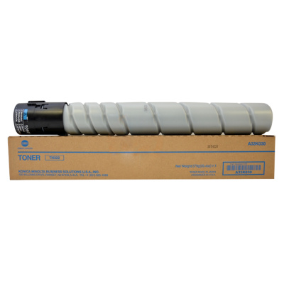 Konica Minolta TN-322 A33K05H fekete (black) eredeti toner