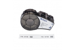 Brady M21-750-581-WT / 152247, 19.05 mm, Vinyl, fekete nyomtatás / fehér alapon