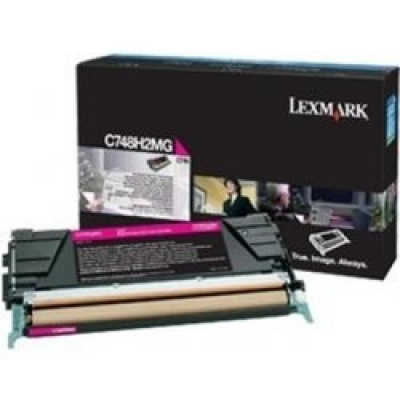 Lexmark C748H2MG bíborvörös (magenta) eredeti toner