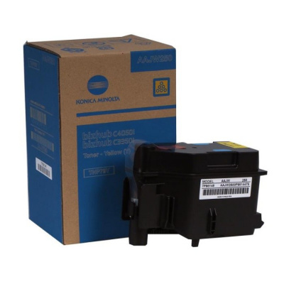 Konica Minolta TNP79Y AAJW250 sárga (yellow) eredeti toner