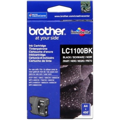 Brother LC-1100BK fekete (black) eredeti tintapatron