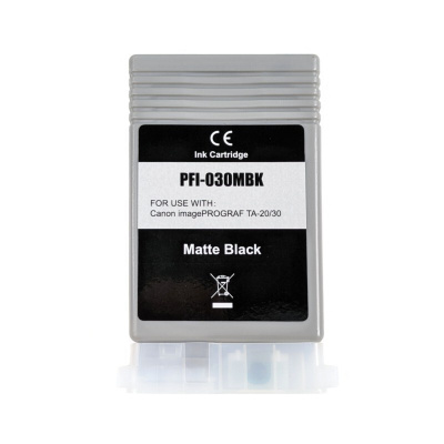 Canon PFI-030MBK, 3488C001 matt fekete (matte black) kompatibilis tintapatron