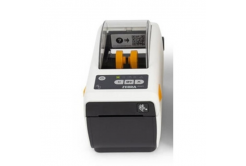 Zebra ZD611 Healthcare ZD6AH22-D2EE00EZ DT, 8 dots/mm (203 dpi), címkenyomtató, USB, BT (BLE), Ethernet, EPLII, ZPLII, kit (USB), vágó egység, white (Utód GC420t)