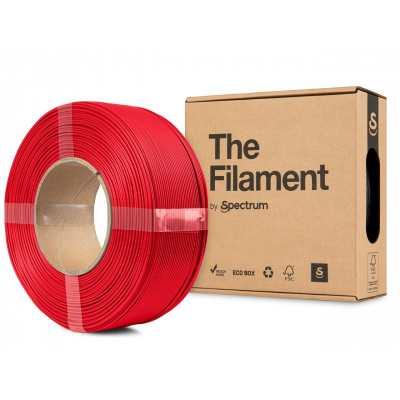 "The Filament" by Spectrum TF-24181, ReFill, HT-PLA, 1,75mm, 1000g, Piros (Vivid red)