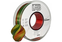 Professional Lab FG-P105-E1, 3D filament, PLA Silk, Tri Color, Red, Yellow, Green, 1kg, 1,75mm
