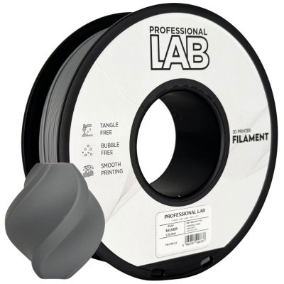 Professional Lab FG-P49-E1, 3D filament, PLA+, 1,75mm, 1000g, Ezüst (Silver)