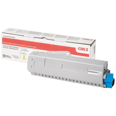 OKI 47095701 sárga (yellow) eredeti toner