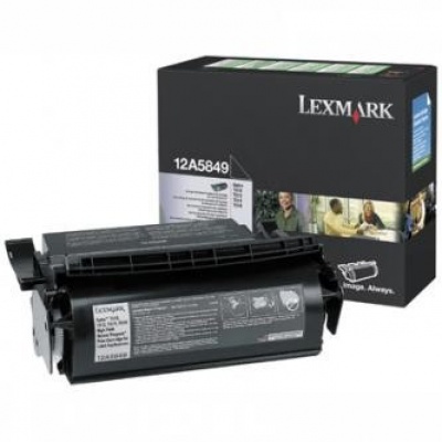 Lexmark 12A5849 fekete (black) eredeti toner