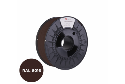 C-Tech 3DF-P-PLA1.75-8016 3D filament, PREMIUM LINE, PLA, mahagonya barna, RAL8016, 1,75mm, 1kg