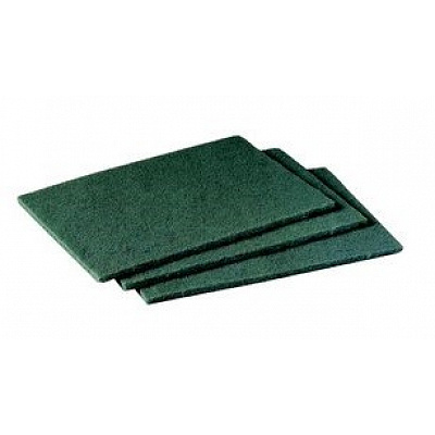 3M Scotch-Brite™ 96 Drhnoucí pad pro kuchyně, zelený, 158 x 224 mm