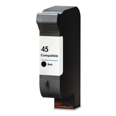 Utángyártott tintapatron a HP 45 51645A fekete (black) 