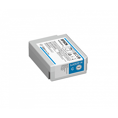 Epson SJIC57P-C C13T58J240 ColorWorks készülékhez, ciánkék (cyan) eredeti patron