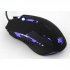 E-blue Auroza G egér, 3000 DPI, optikai, 6 gomb, vezetékes USB, fekete
