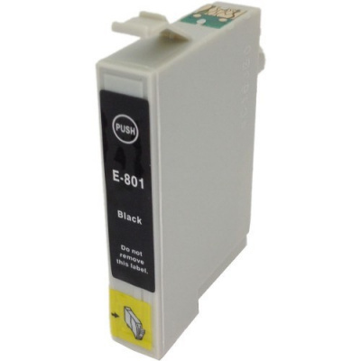 Epson T0801 fekete (black) kompatibilis tintapatron
