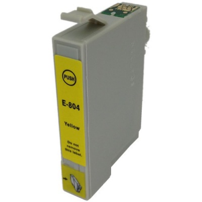 Epson T0804 sárga (yellow) kompatibilis tintapatron