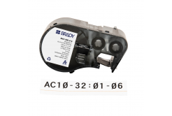 Brady M4C-500-414 / 170728, 12.70 mm x 3.66 m, poliészter, fekete nyomtatás / fehér alapon