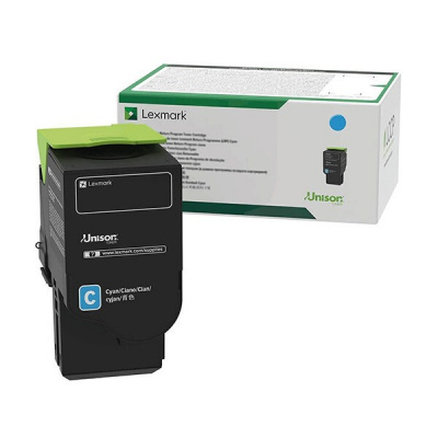 Lexmark 75M2HC0 cián (cyan) eredeti toner