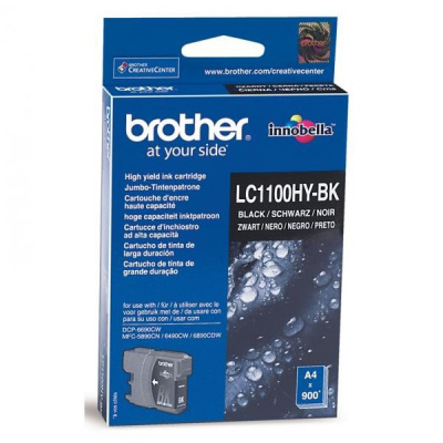 Brother LC-1100HYBK fekete (black) eredeti tintapatron