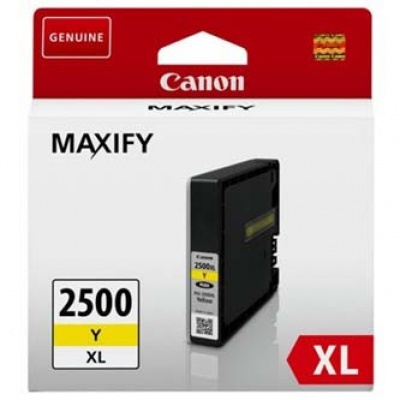 Canon PGI-2500XL sárga (yellow) eredeti tintapatron