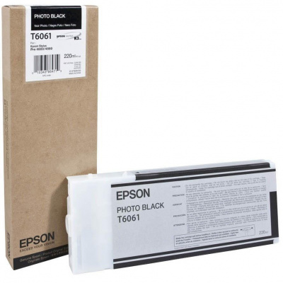 Epson C13T606100 fotó fekete (photo black) eredeti tintapatron