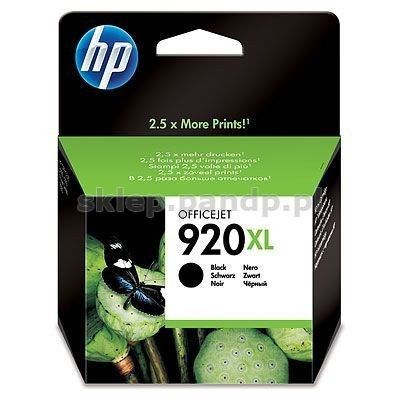 HP 920XL CD975AE fekete (black) eredeti tintapatron