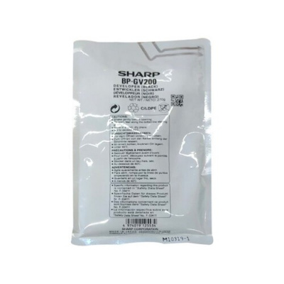 Sharp BP-GV200 fekete (black) eredeti developer