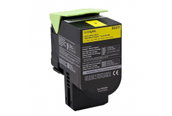 Lexmark 80C20Y0 sárga (yellow) eredeti toner